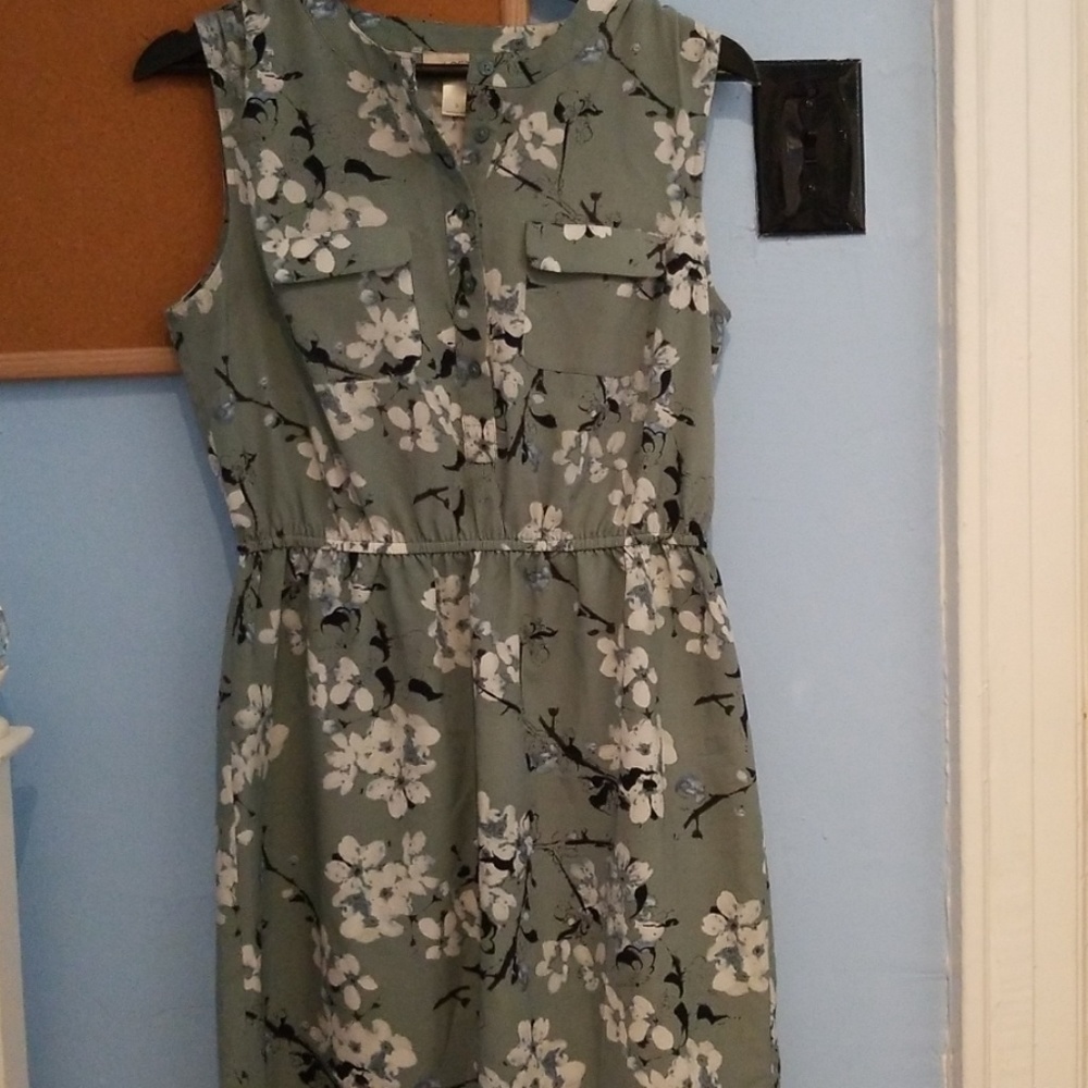 Loft Floral Print Dress